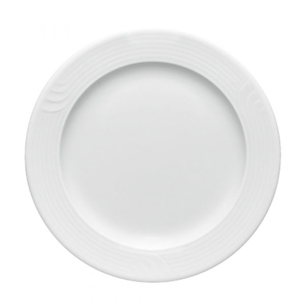 Toastteller, weiß, D= 16 cm, Bauscher Carat