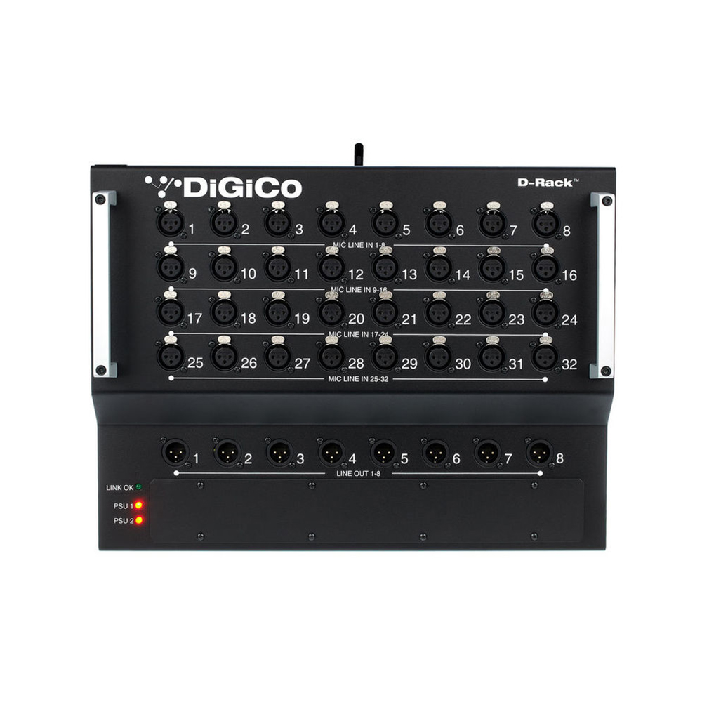 2_DiGiCo D-Rack, Stagebox 32 Mic In, 8 Line Out 19