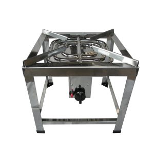 Hockerkocher, Gas, 14 KW, 460x460x420mm, ca 980 g/h