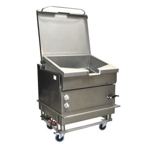Kippbratpfanne, 85 l, manuelle Kippung