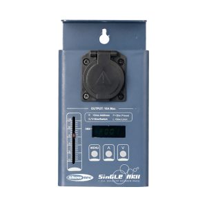 1-Kanal Dimmer, 1 x 2 KW/Schuko In+Out/DMX/Kanalfader