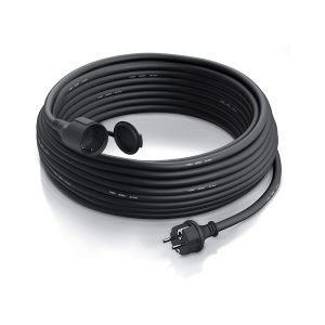 1-fach 10 m Gummikabel 240V/1,5 mm2
