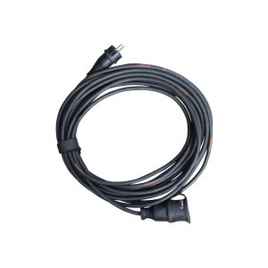 1-fach 03,0 m Gummikabel 240V/1,5 mm2