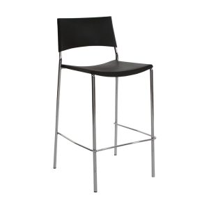 Barhocker Padova Chrom/Schwarz