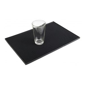 Barmatte 45 x 30 x 1 cm, schwarz