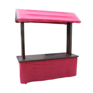 Buffet Tisch, mit Dach und Beleuchtung, 2,0 x 0,75 m
