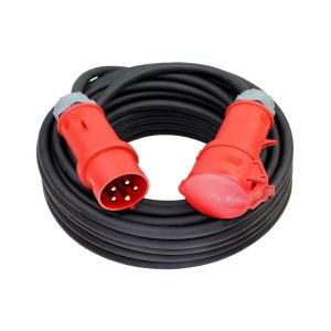 Gummikabel 400 Volt - 32A CEE, 6 mm2, 50 m
