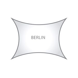 Easy Stretch - Berlin A1 - 4 Punkt Segel - 3m x 2m x 3,6m