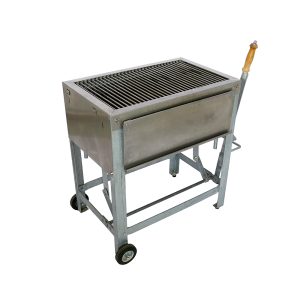 Edelstahl Grill - Grillfläche 71 x 41 cm