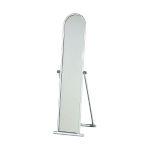 Garderoben-/ Standspiegel Vega, Grau, B=47 cm, T= 38,5 cm, H=145 cm