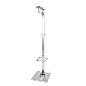 Garderobenständer "Lindberg", silber
