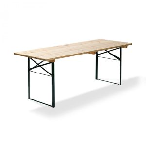 Holztisch - rechteckig, Holz, 50 x 220cm