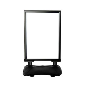 Kundenstopper WindPro, schwarz - A1