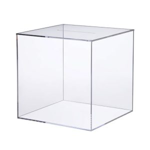 Losbox aus Acryl - 30 x 30 x 30cm