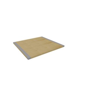 Pagodenboden, 3 x 3 m