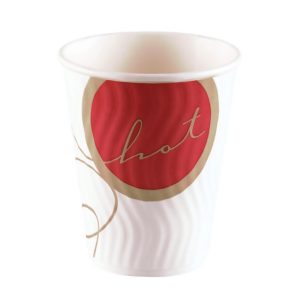 TOT  VPE (37 Stk.) Trinkbecher, für Heißgetränke, bunt, 0,2 l (Hot Drink)