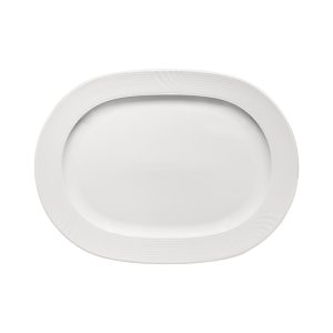 Platte, oval, weiß, B= 32 cm, Bauscher Carat