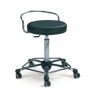 Rollhocker, schwarz