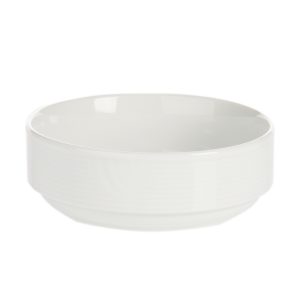 VPE (5 St.) Salatschale, rund, weiß, D= 20 cm, Bauscher Carat