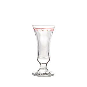 VPE (49 St.) Schnapsglas, Stamper Stadtmeister, 2 cl