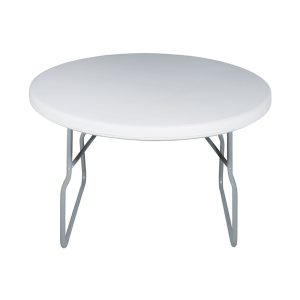 Tisch - rund, Kunststoff, d=1,20 m, 6 Pers.
