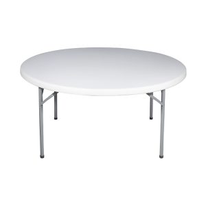 Tisch - rund, Kunststoff, d=1,50 m, 8 Pers.