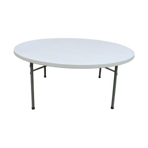 Tisch - rund, Kunststoff, d=1,83 m, 10 Pers.