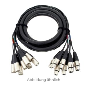 Snake, 8er XLR 3-pol, 20m