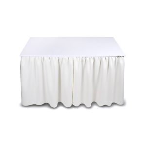 Standardskirting Porto, weiß, 4,10 m lang