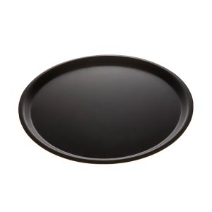 Tablett, American Art, rund, schwarz, rutschfest  D= 30 cm