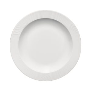 VPE (50 St.) Teller, halbtief, weiß, D= 20 cm, Bauscher Carat