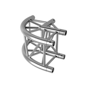 X4K-30 - J-210  2 Wege Winkel 90° Rund - Expotruss 4-Punkt-Traverse