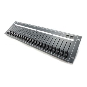 Ehrgeiz Simple Desk 24, Lichtstellpult, 24-Kanal/DMX/19"