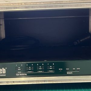 BSS Soundweb9088, 8x Line Input mit Anschlußblende im 4HE Case