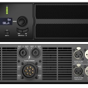 Endstufe  L-Acoustics - LA12X CE mit DSP, 4 x 1400W/8Ohm - 4 x 3300W/2,7Ohm