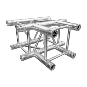 X4K-30 - J-350  3 Wege T-Stück 90° Expotruss 4-Punkt-Traverse