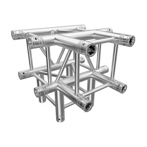 X4K-30 - J-400  4 Wege T-Stück 90° Expotruss 4-Punkt-Traverse